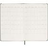 Moleskine hard cover 12 month L daily planner