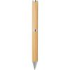 Apolys bamboo ballpoint and rollerball pen gift set (black ink)