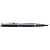 Hemisphere colour blocking fountain pen with palladium trim (blue ink)
