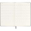 Moleskine hard cover 12 month L weekly planner vertical