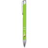 Moneta recycled aluminium ballpoint pen (blue ink)