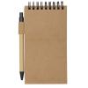 Flipper sticky notepad with ballpoint pen (black ink)
