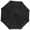 Fontana 23" auto open umbrella with carbon look and crooked handle