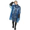 Mayan recycled plastic disposable rain poncho with storage pouch