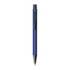 Plastic ballpoint pen with metal clip