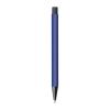 Plastic ballpoint pen with metal clip