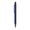 Plastic ballpoint pen with metal clip