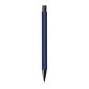Plastic ballpoint pen with metal clip