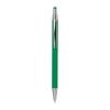 Metal ballpen with rubber finish