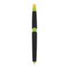 Plastic ballpen with highlighter