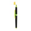 Plastic ballpen with highlighter