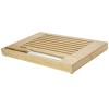 Pao bamboo cutting board with knife