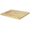 Harp bamboo cutting board