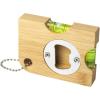 Levo bamboo bottle opener with level