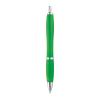 Plastic ball pen with metal clip