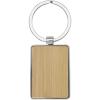 Neta bamboo rectangular keychain