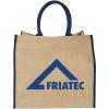 Harry coloured edge jute tote bag 25L