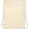 Orissa 100 g/m² organic cotton drawstring bag 5L