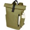 Byron 15.6" GRS RPET roll-top backpack 18L