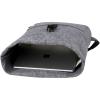 Felta GRS recycled felt roll-top bike bag 13L