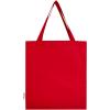 Madras 140 g/m² GRS recycled cotton gusset tote bag 12L