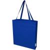 Madras 140 g/m² GRS recycled cotton gusset tote bag