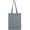 Madras Blend 140 g/m² GRS recycled cotton tote bag 7L