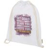 Odisha 140 g/m² OCS organic drawstring bag 5L