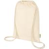 Odisha 140 g/m² OCS organic drawstring bag 5L