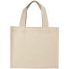 Odessa 220 g/m² GRS recycled cotton mini gusset tote bag 9L