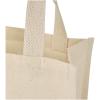 Odessa 220 g/m² GRS recycled cotton mini gusset tote bag 9L