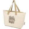 Sierra 140 g/m² GRS recycled foldable cotton tote bag 7L