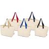 Sierra 140 g/m² GRS recycled foldable cotton tote bag 7L