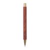 Ballpen with wooden coating