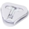 Rebel earbuds with recycled plastic storage box