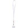 Franz recycled plastic smartphone lanyard with built-in data sync and 65W fast charge 5-in-1 cable