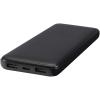 Adhil 10.000 mAh 10W recycled plastic power bank with 2 built-in cables