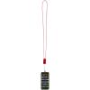 Anser recycled plastic smartphone lanyard with 27W 5-in-1 built-in cable