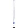 Anser recycled plastic smartphone lanyard with 27W 5-in-1 built-in cable