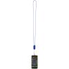 Anser recycled plastic smartphone lanyard with 27W 5-in-1 built-in cable