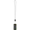 Anser recycled plastic smartphone lanyard with 27W 5-in-1 built-in cable