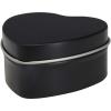 Blissful heart-shaped tin candle with vanilla aroma