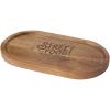 Edge acacia wood serving tray