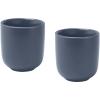 Male 90 ml ceramic espresso cups - set of 2