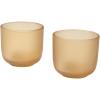 Male 200 ml glass cups - set of 2