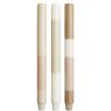 Originalhome layered limestone candles - set of 3