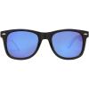 Taiyō rPET/bamboo mirrored polarized sunglasses in gift box