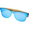 Tan sunglasses with bamboo temples