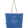 Panama GRS recycled beach cooler tote bag with cord handles 23L