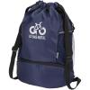 Nomad GRS recycled sports drawstring bag with bottom compartment 18L